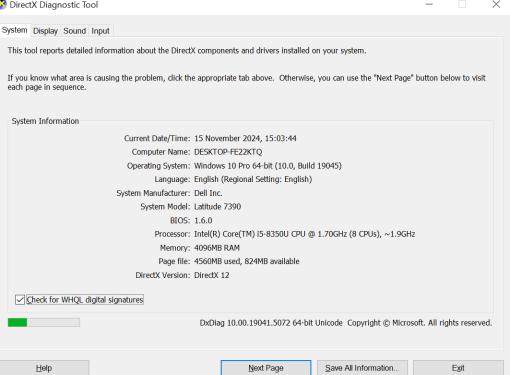 DELL Latitude 7390 Touchscreen Core i5 Gen 8 RAM 8GB SSD 128GB - Image 9