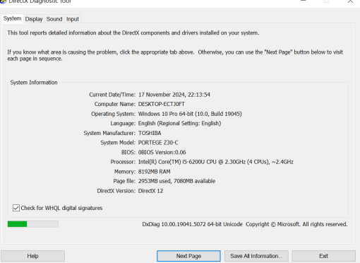 Toshiba PORTEGE Z30-C Core i5 Gen 6 RAM 8GB SSD 256GB - Image 6
