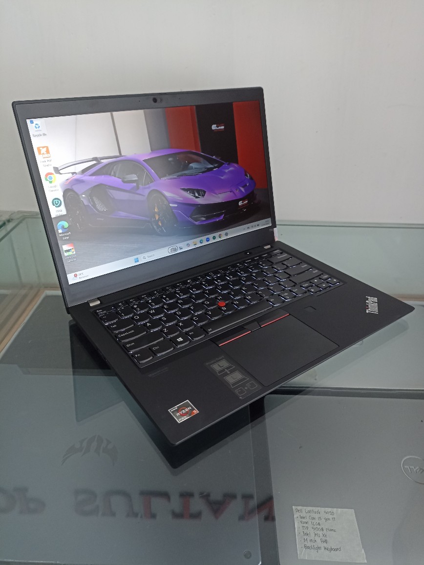 Lenovo ThinkPad T14 G1 AMD Ryzen 5 Pro 4650U RAM 16GB SSD 256GB Touchscreen - Image 2