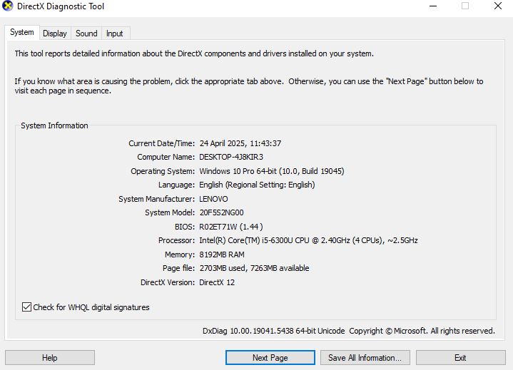 Lenovo ThinkPad X260 Intel Core i5 Gen 6 RAM 8GB SSD 128GB - Image 8