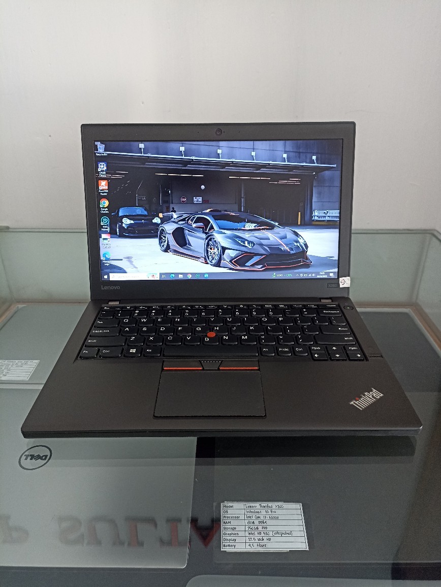 Lenovo ThinkPad X260 Intel Core i5 Gen 6 RAM 8GB SSD 128GB