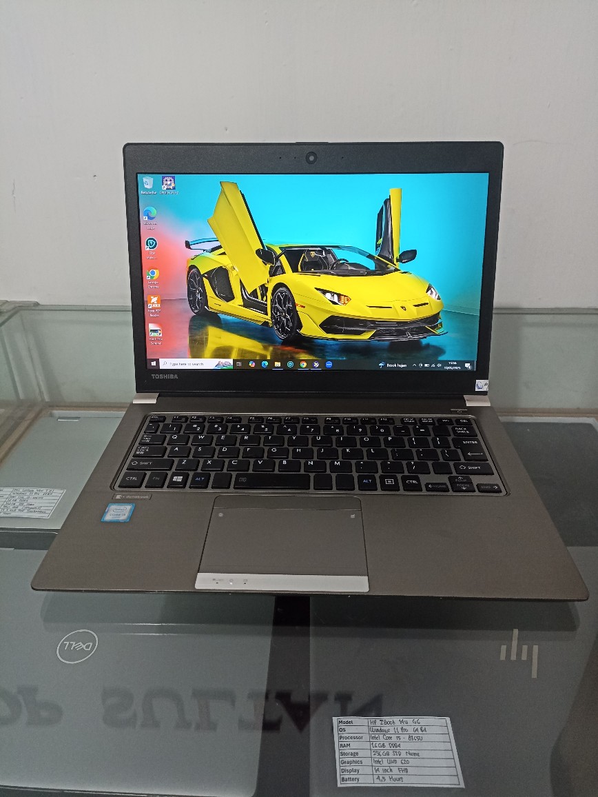 Toshiba Dynabook R63/D Core i5 Gen 6 RAM 8GB SSD 256GB