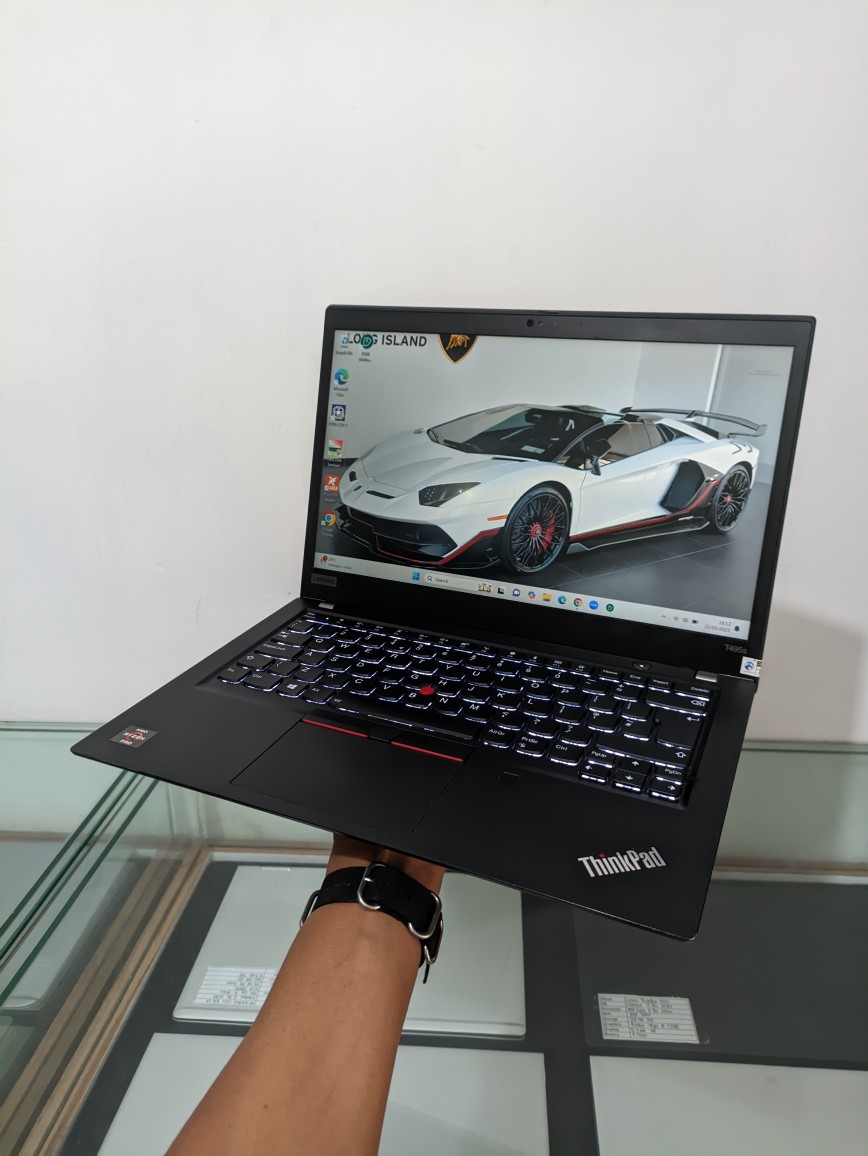 Lenovo ThinkPad T495s AMD Ryzen 5 Pro 3500U RAM 16GB SSD 256GB Touchscreen - Image 4