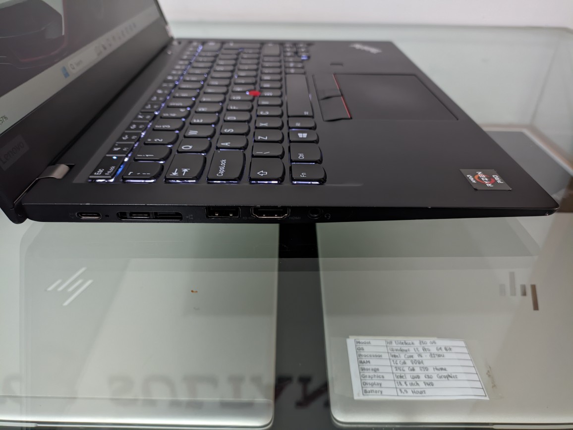 Lenovo ThinkPad T495s AMD Ryzen 5 Pro 3500U RAM 16GB SSD 256GB Touchscreen - Image 13