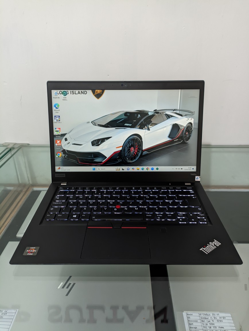 Lenovo ThinkPad T495s AMD Ryzen 5 Pro 3500U RAM 16GB SSD 256GB Touchscreen