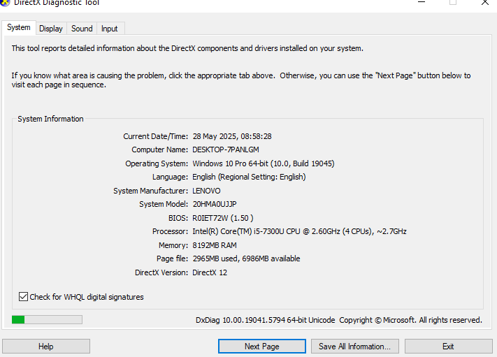 Lenovo ThinkPad X270 i5 Gen 7 RAM 8GB SSD 128GB HDD 500GB - Image 7