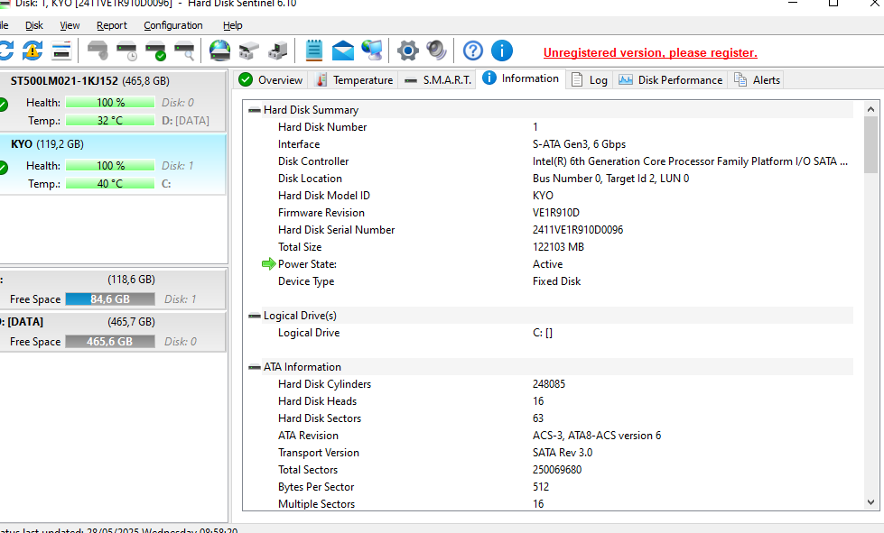 Lenovo ThinkPad X270 i5 Gen 7 RAM 8GB SSD 128GB HDD 500GB - Image 8