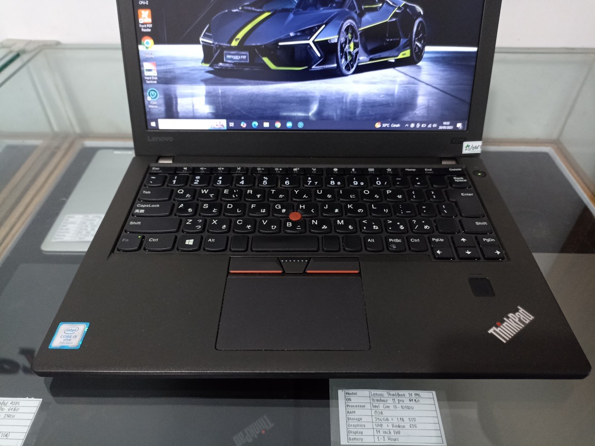 Lenovo ThinkPad X270 i5 Gen 7 RAM 8GB SSD 128GB HDD 500GB - Image 6