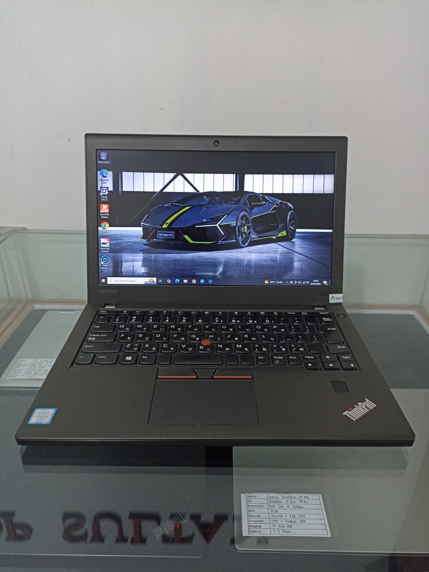 Lenovo ThinkPad X270 i5 Gen 7 RAM 8GB SSD 128GB HDD 500GB