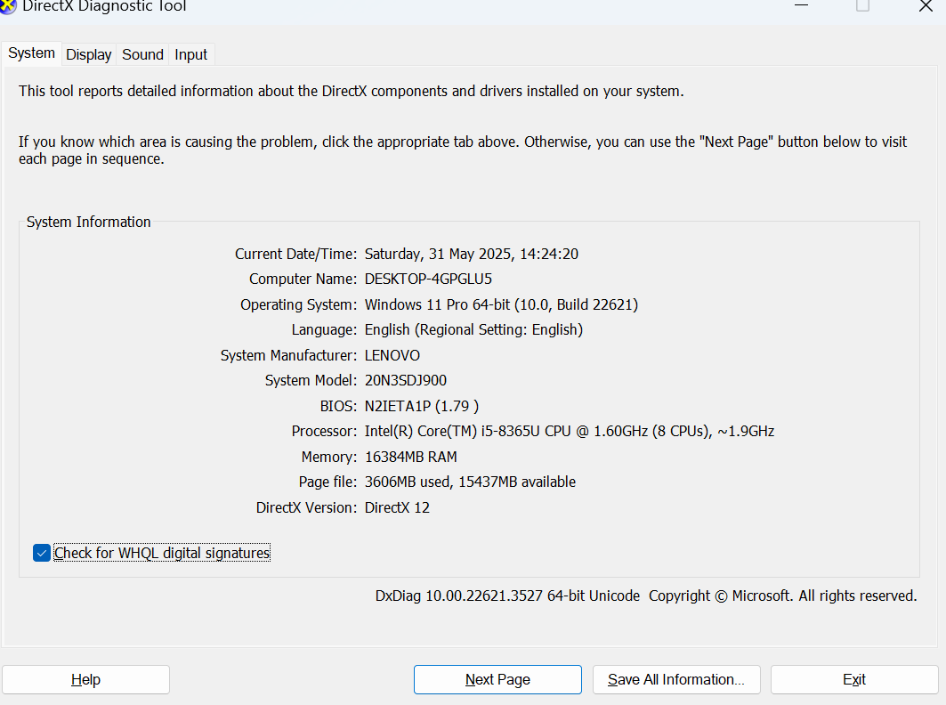 Lenovo ThinkPad T490 Core i5 Gen 8 RAM 16GB SSD 512GB - Image 8