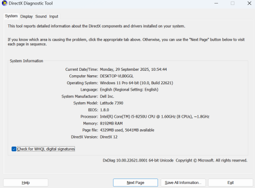 DELL Latitude 7390 Core i5 Gen 8 RAM 8GB SSD 256GB - Image 8