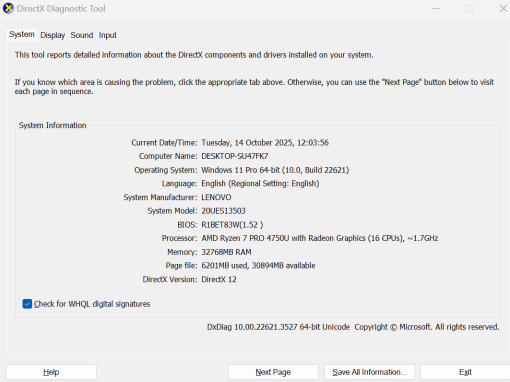Lenovo ThinkPad T14 Gen 1 AMD Ryzen 7 Pro 4750U RAM 32GB SSD 512GB NVMe Touchscreen - Image 20