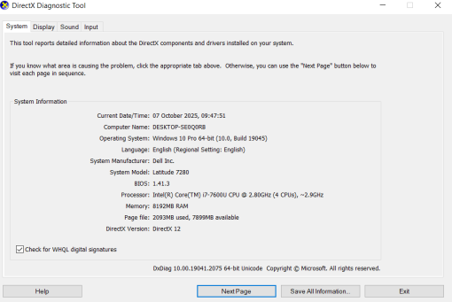 DELL Latitude 7280 Core i7 Gen 7 RAM 8GB SSD 128GB - Image 7