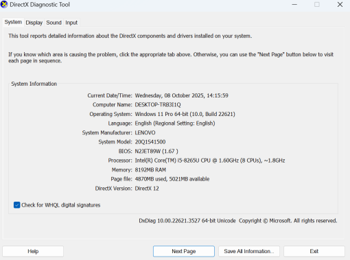 Lenovo ThinkPad X390 Core i5 Gen 8 RAM 8GB SSD 256GB - Image 22