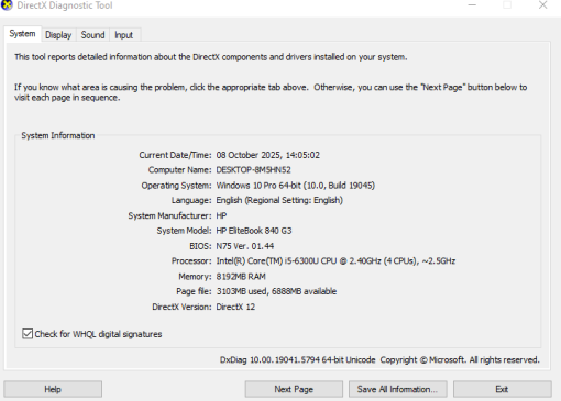 HP EliteBook 840 G3 Core i5 Gen 6 RAM 8GB SSD 256GB - Image 19
