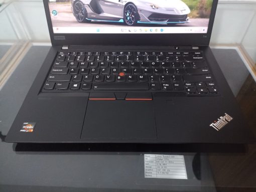 Lenovo ThinkPad T14 Gen 1 AMD Ryzen 7 Pro 4750U RAM 32GB SSD 512GB NVMe Touchscreen - Image 2