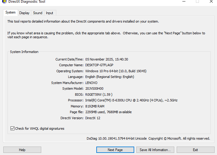 LENOVO ThinkPad L470 Core i5 Gen 6 RAM 8GB SSD 180GB - Image 9