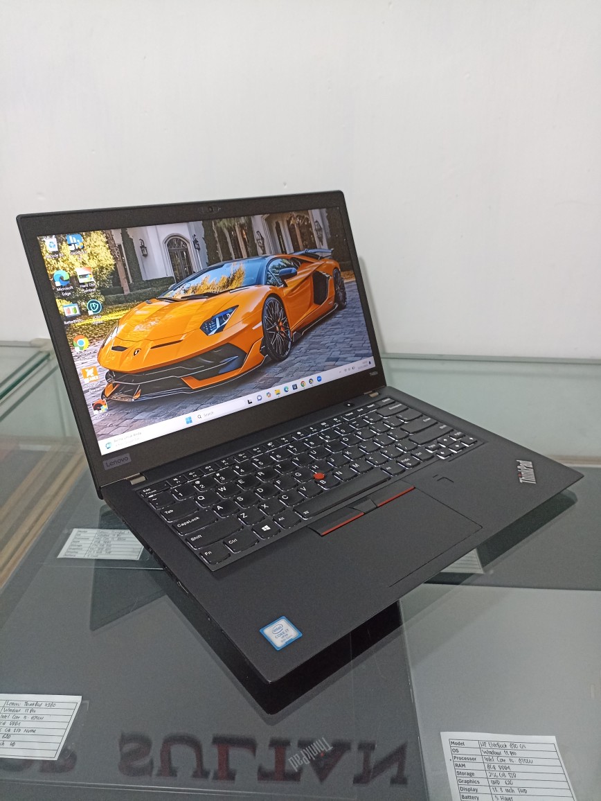 Lenovo ThinkPad T480s Core i7 Gen 8 RAM 16GB SSD 256GB NVMe - Image 2