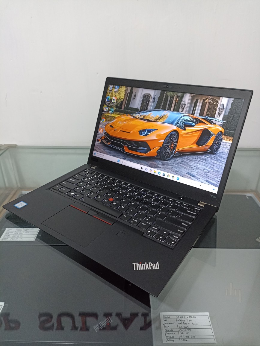 Lenovo ThinkPad T480s Core i7 Gen 8 RAM 16GB SSD 256GB NVMe - Image 3