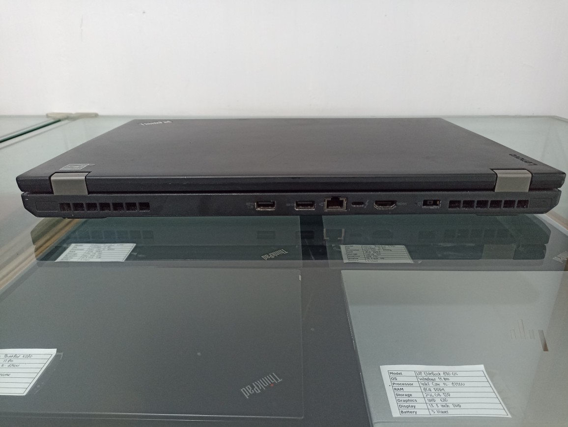Lenovo ThinkPad P50 Intel Xeon E3-1535M RAM 32GB Dual Storage Nvidia Quadro M2000M - Image 15