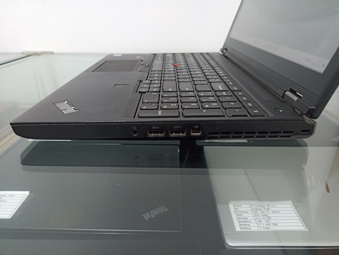 Lenovo ThinkPad P50 Intel Xeon E3-1535M RAM 32GB Dual Storage Nvidia Quadro M2000M - Image 17
