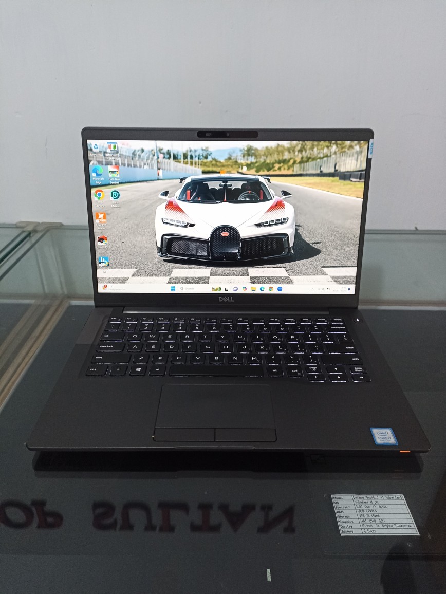 DELL Latitude 7400 Intel Core i7 Gen 8 RAM 8GB SSD 128GB Nvme Touchscreen