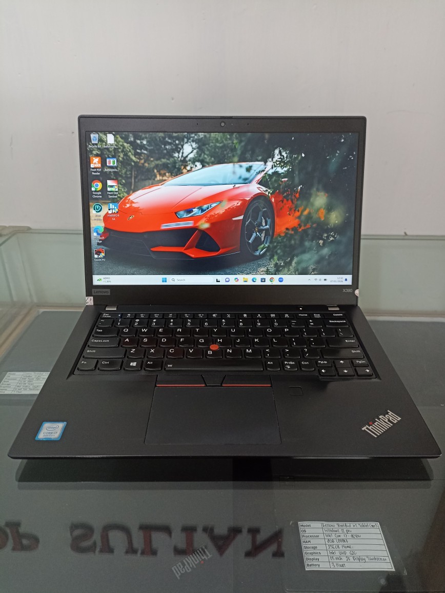 Lenovo ThinkPad X390 Intel Core i7 Gen 8 RAM 16GB SSD 256GB