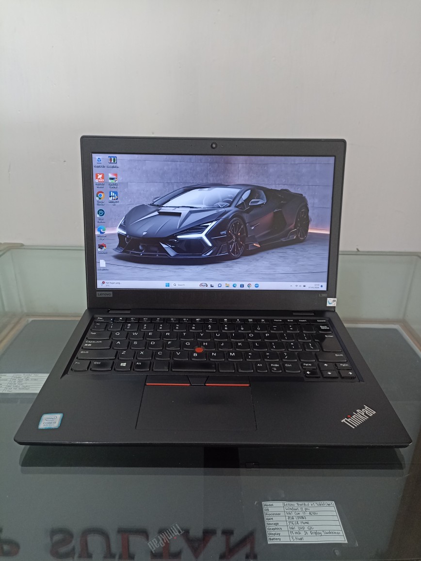 Lenovo ThinkPad L380 Core i5 Gen 8 RAM 8GB SSD 512GB