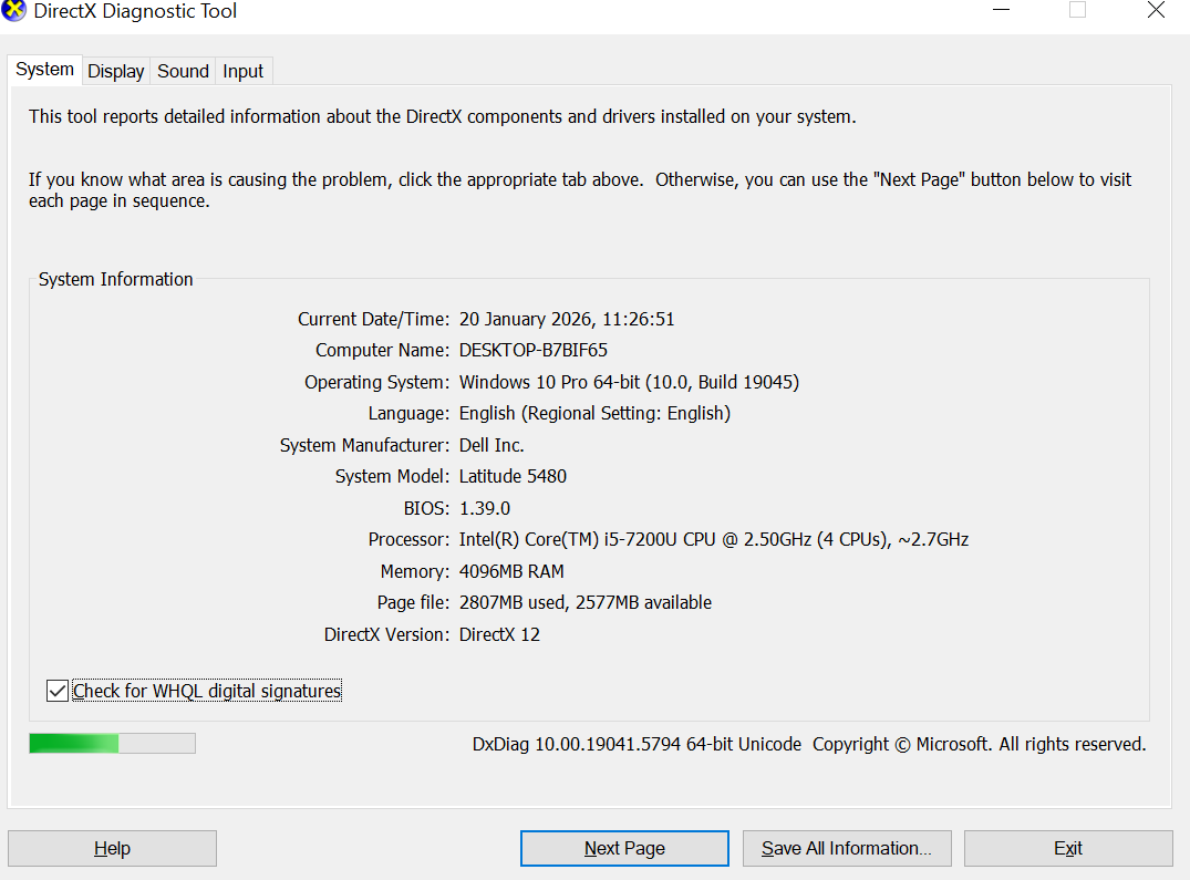 DELL Latitude 5480 Intel Core i5 Gen 7 RAM 4GB SSD 128GB - Image 7